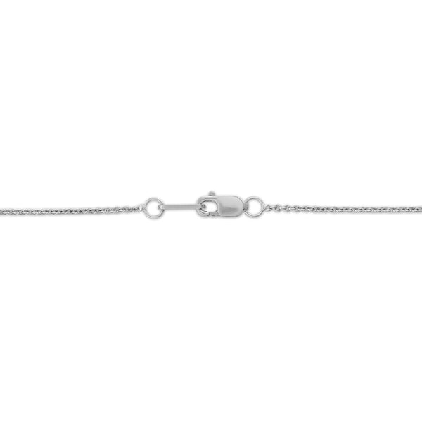 White Opal Cross Pendant in 925 Silver