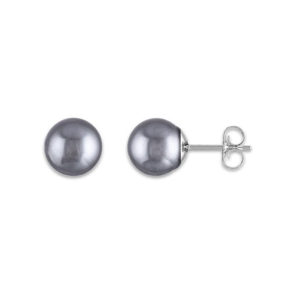 Graduated Shell Pearl  Box Set in Sterling Silver