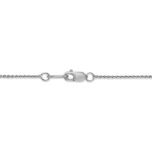 White Pearl Pendant in 925 Silver