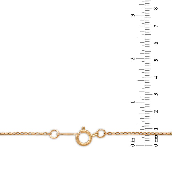 White Pearl Fashion Necklace in 10KT Gold