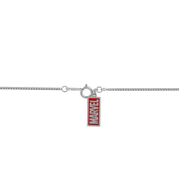 Marvel Fine Jewelry 1/5 CTW Champagne Natural Diamond and Onyx Groot™ Pendant in Sterling Silver