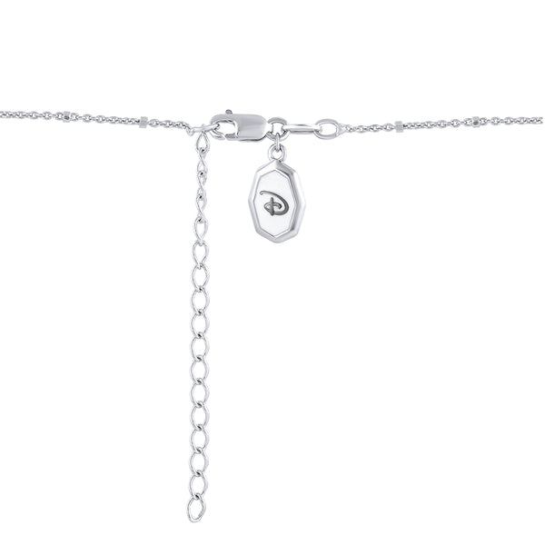 Disney Jewels Rhodolite Garnet Coco Pendant in Sterling Silver