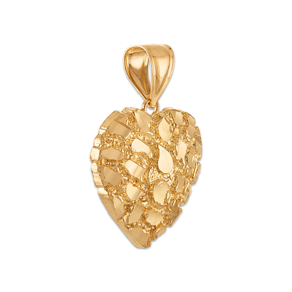Hearts & Symbols Pendant in 10KT Gold