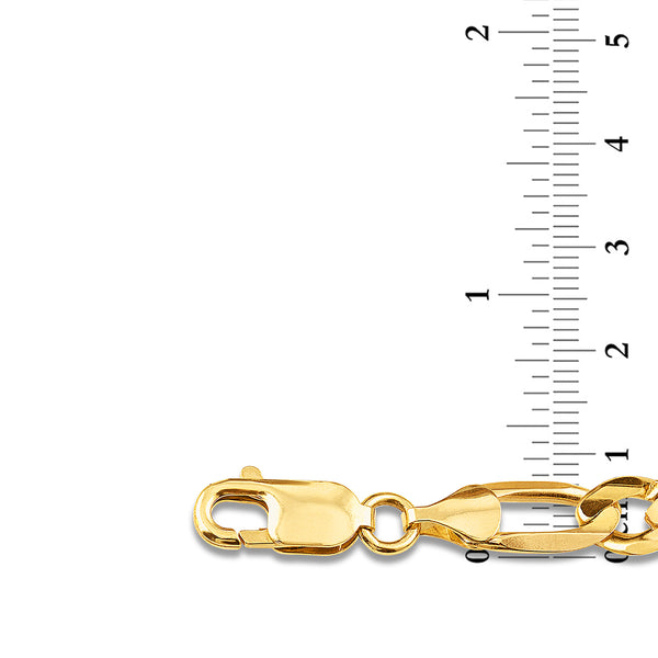 Figaro Bracelet in 10KT Gold