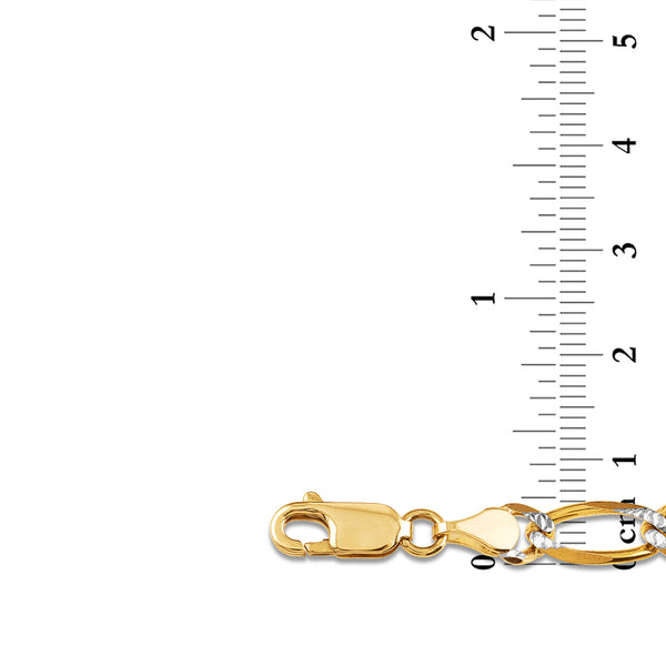 Figaro Bracelet in 10KT Gold