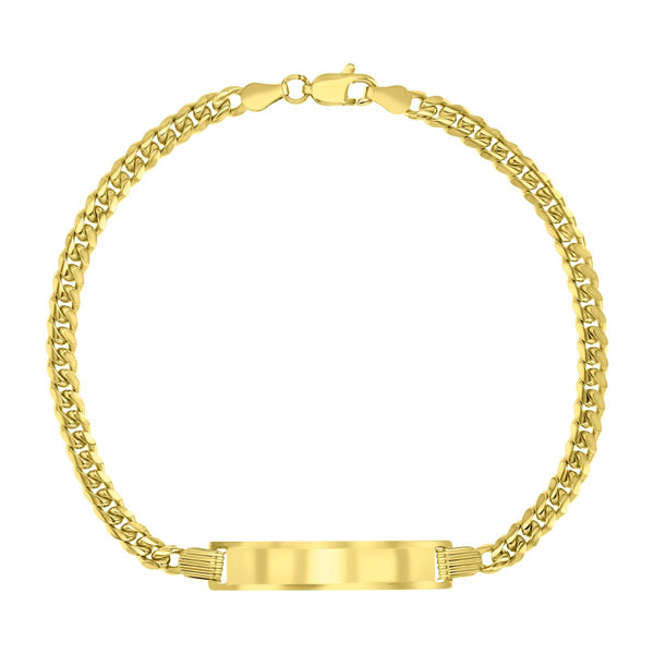Cuban Link Bracelet in 14KT Gold