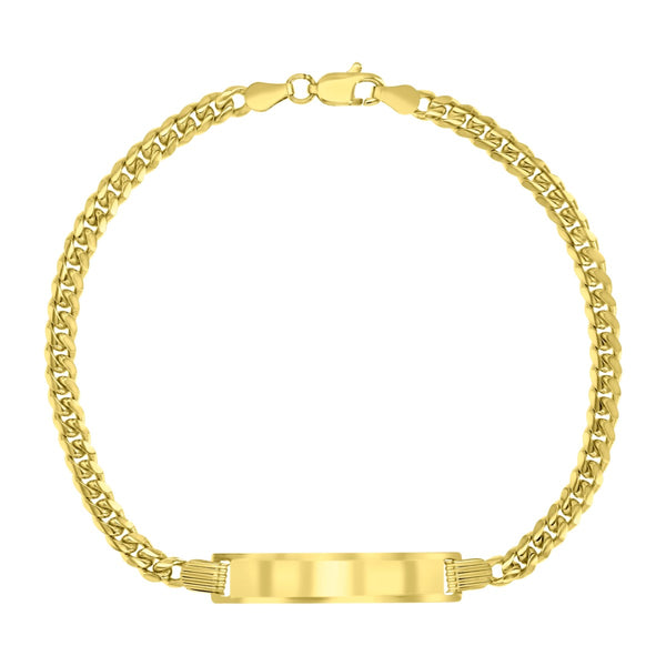 Cuban Link Bracelet in 14KT Gold