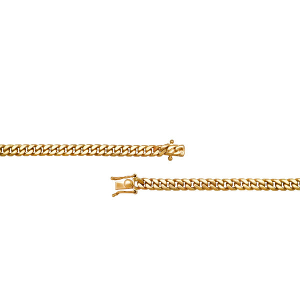 Titán by Adrian Gonzalez 8-inch Cuban Link Bracelet in 14KT Gold