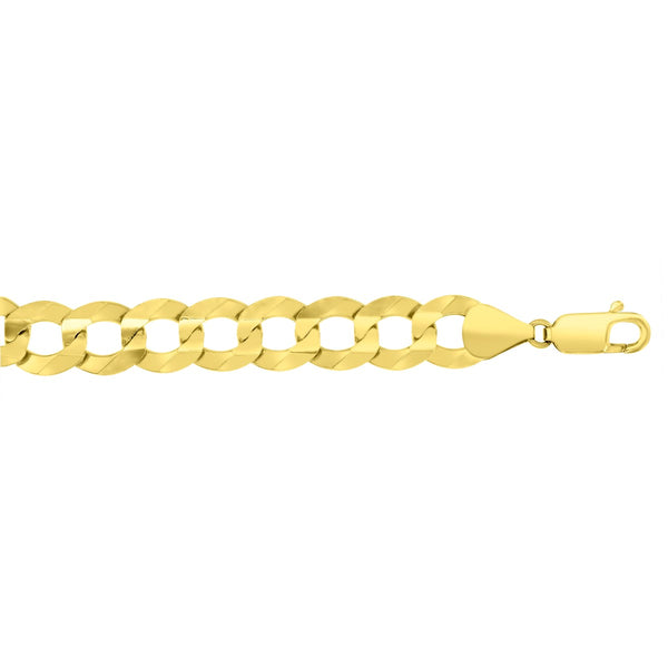 Titán by Adrian Gonzalez 8.5-inch Curb Bracelet in 14KT Gold