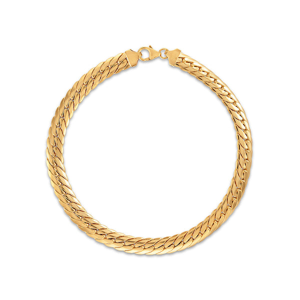 Curb Bracelet in 14KT Gold