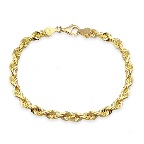 Rope Bracelet in 10KT Gold