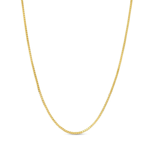 14KT Yellow Gold 18-inch 0.7MM Box Chain