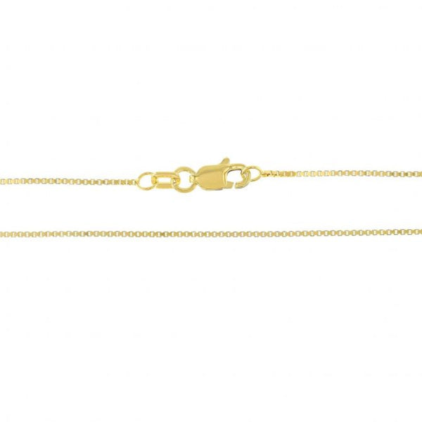 14KT Yellow Gold 18-inch 0.7MM Box Chain