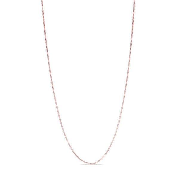 14KT Rose Gold 18-inch 0.45MM Box Chain