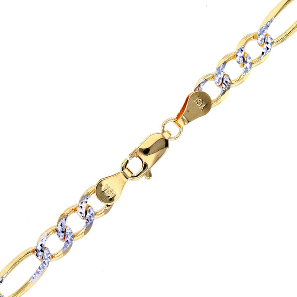 Figaro Chain in 14KT Gold