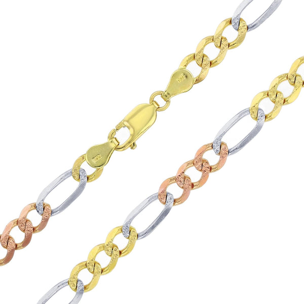Figaro Chain in 14KT Gold