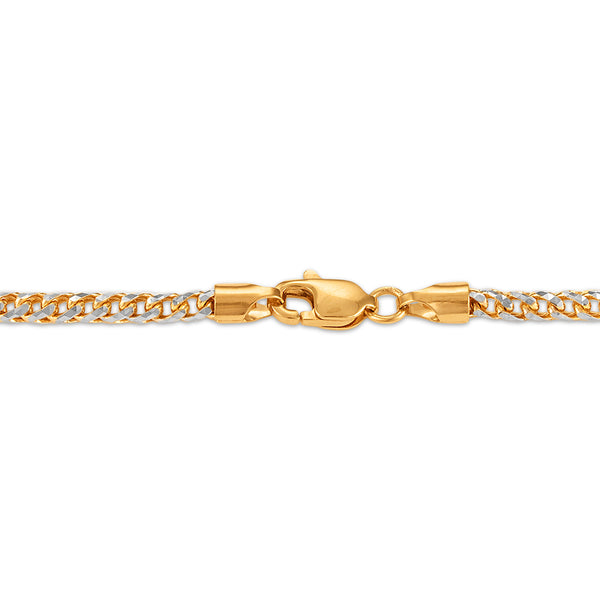10KT Gold 20-inch 2MM Rounded Cylinder Chain