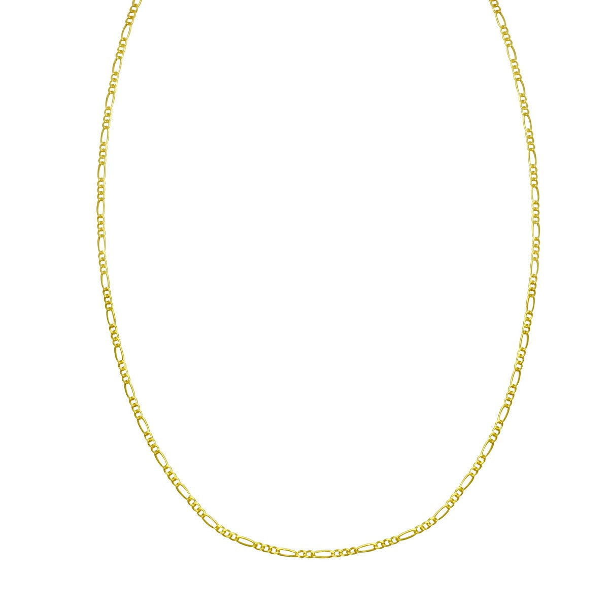 10KT Yellow Gold 20-inch 1.95MM Figaro Chain