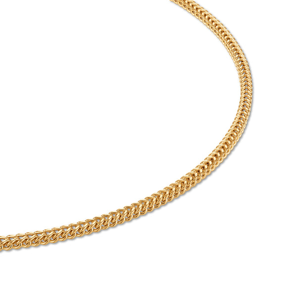 10KT Yellow Gold 20-inch 2.2MM Franco Chain