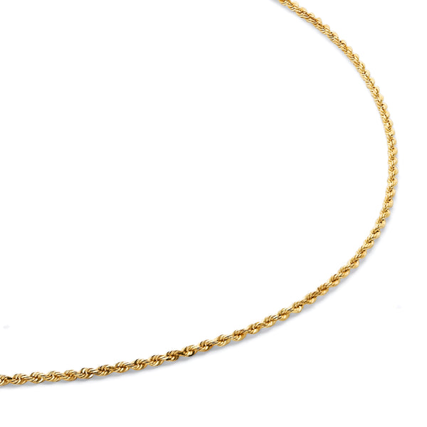 Rope Chain in 10KT Gold