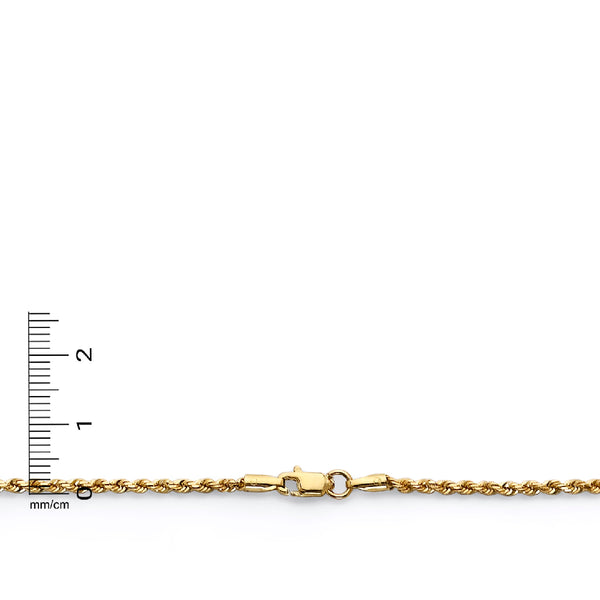 Rope Chain in 10KT Gold