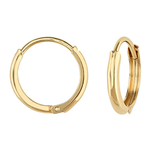 Huggie Earrings in 14KT Gold