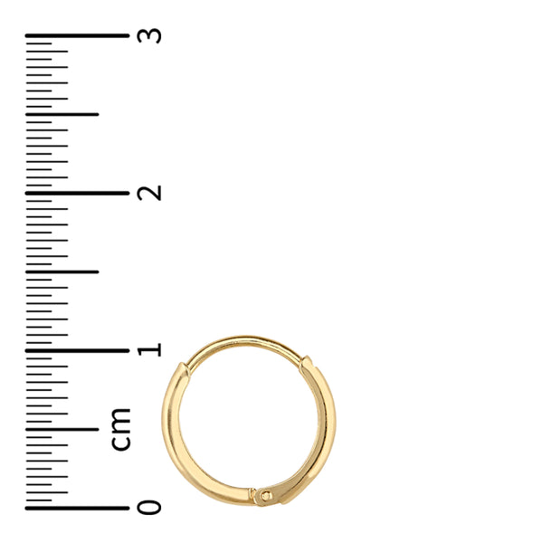 Huggie Earrings in 14KT Gold