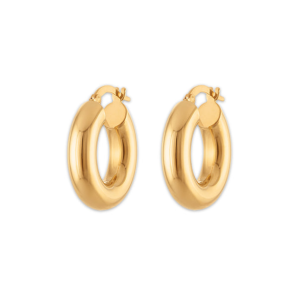 Hoop Earrings in 14KT Gold