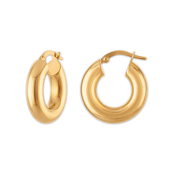 Hoop Earrings in 14KT Gold