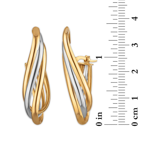 Fashion Earrings in 10KT Gold