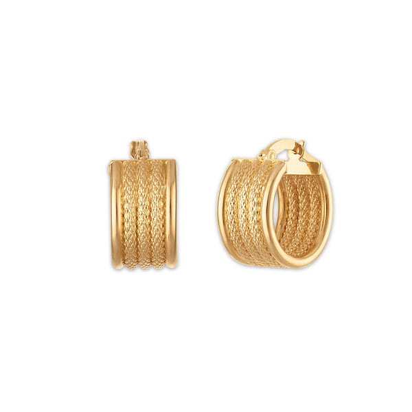 Huggie Earrings in 10KT Gold