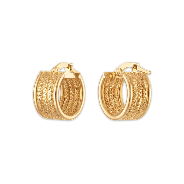 Huggie Earrings in 10KT Gold