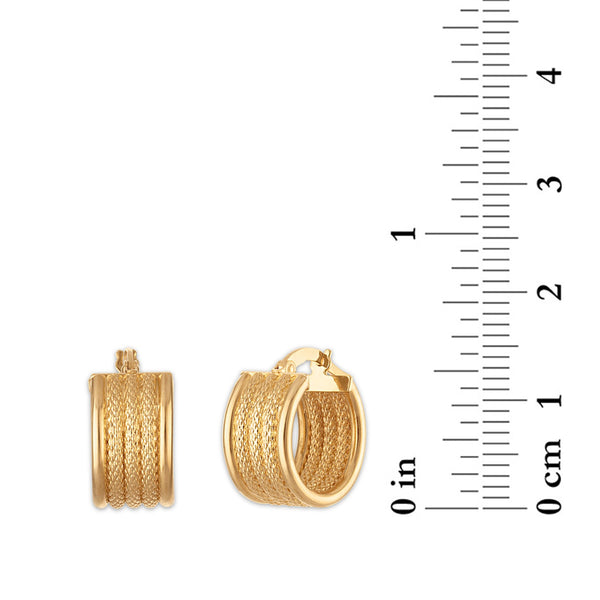 Huggie Earrings in 10KT Gold