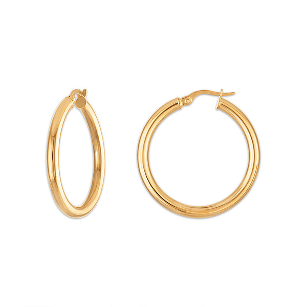 Hoop Earrings in 14KT Gold
