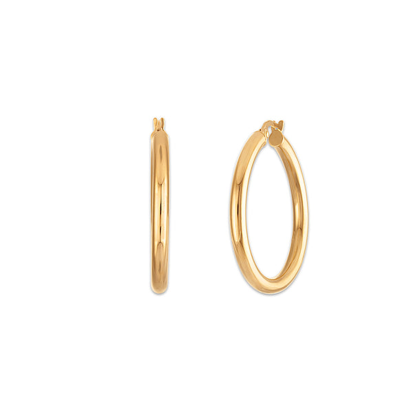 Hoop Earrings in 14KT Gold