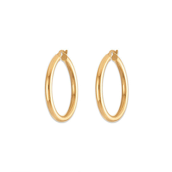 Hoop Earrings in 14KT Gold
