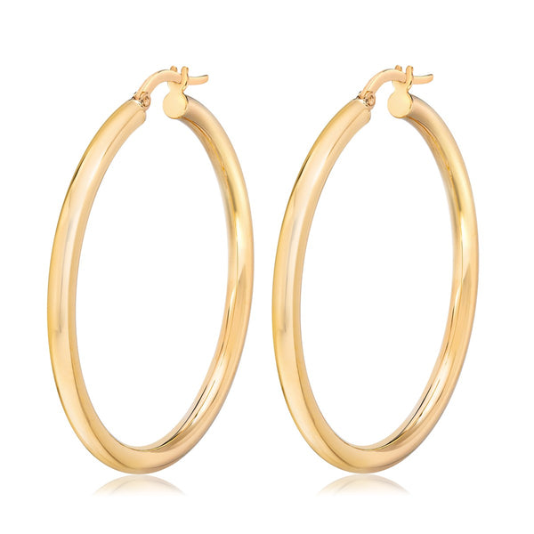 Hoop Earrings in 14KT Gold