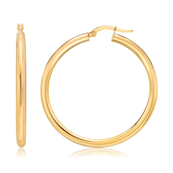 Hoop Earrings in 14KT Gold