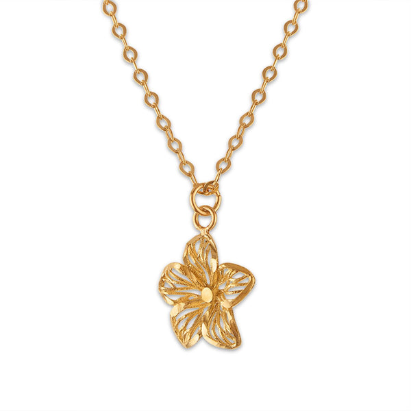Flower Pendant in 10KT Gold