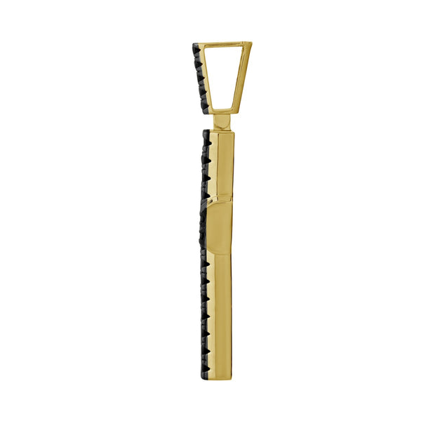 Titán by Adrian Gonzalez 10KT Gold 2 CTW Natural Diamond Cross Pendant. Chain Not Included