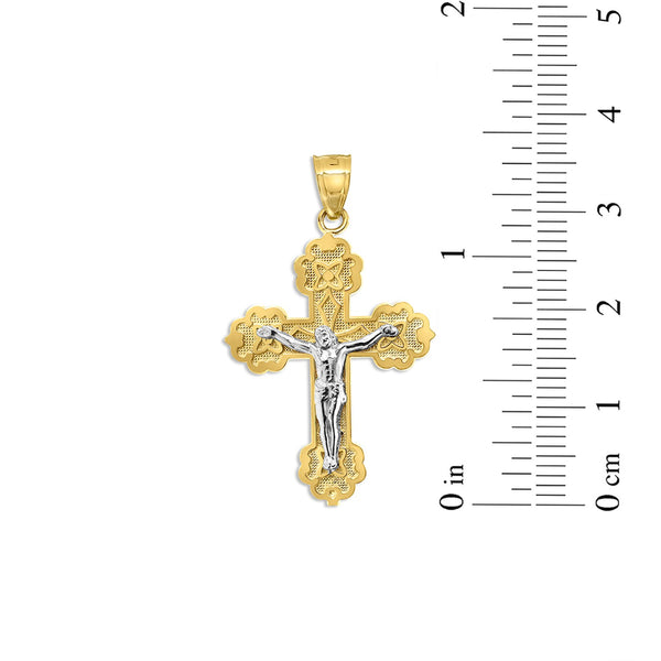 Crucifix Pendant in 10KT Gold
