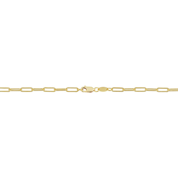 14KT Gold Filled 18-inch 2.6MM Wide Paperclip Chain