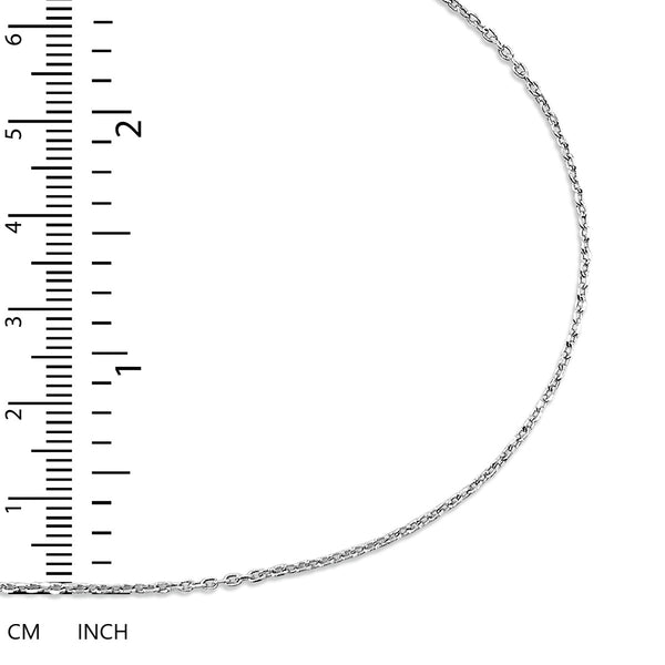 Cable Chain in 925 Silver