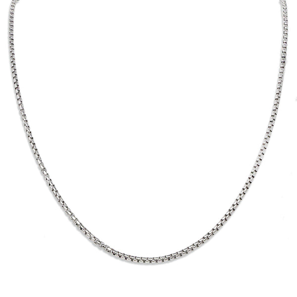 Box Chain in 925 Silver