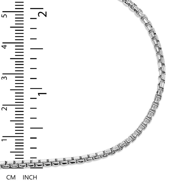 Box Chain in 925 Silver