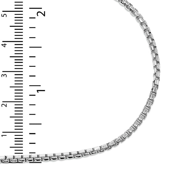 Box Chain in 925 Silver