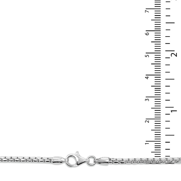 Box Chain in 925 Silver