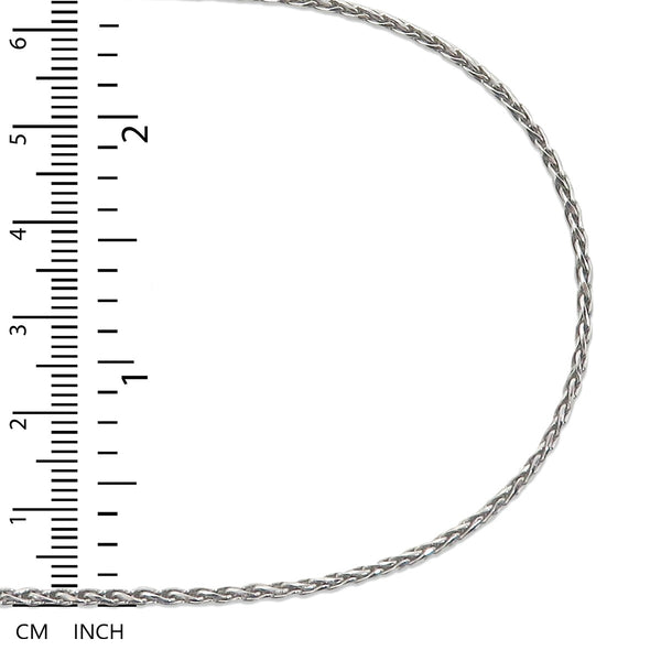 Wheat Chain in 925 Silver