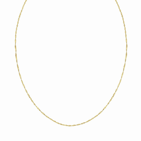 Singapore Chain in 925 Silver
