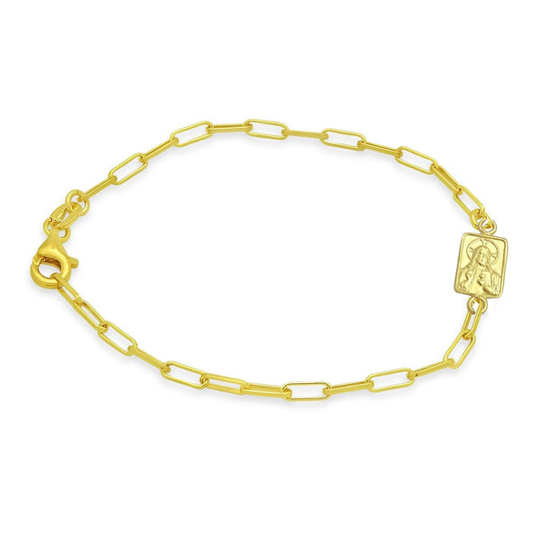 Religious Bracelet in 925 Silver